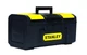 Stanley 16 in. Plastic Tool Box w/ Tray 50 lb Cap Black/Yellow