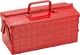 TOYO Steel Tool Box ST-350 [Red] 2-Tier Stackable Storage Made in Japan