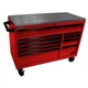 Homak RS Pro, 54&rdquo; RS Pro 10-Drwr Roller Cab, SS Top-Red, Width 54.5 in, Height