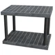 STRUCTURAL PLASTICS S3624B Plstc Shelf,24inx27inx36inShlfLdCp:250lb 4UX43