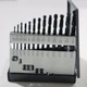 HUOT,  13 pc JOBBER DRILL INDEX SET,  1/16" - 1/4"  by 64ths                L205