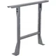 Global Industrial 32"H C-Channel Open Flared Fixed Height Leg for 30"D