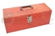 KENNEDY KK-19-838271 TOOLBOX RED PEBBLE FINISH WITH GRAY LIFT OUT TRAY