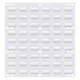Akro-Mils 30618Texwht Steel Louvered Panel, 5/16 In D X 20 In H X 18 In W, White