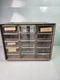 Vintage Akro Mils 10-115 15 Drawer Organizer Gray