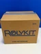 VTG Rolykit S11 Blue Roll Up Storage Organizer Jewelry Tackle Box Craft ~NOS