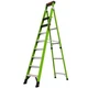 LITTLE GIANT 15910-002 Stepladder,Fiberglass,10 ft.,375 lb. 61KH47