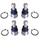 4 Pack OE Style Upper Lower Front Ball Joints for Polaris RZR 570 800 All Models