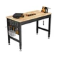 CAMMOO 47.64" Adjustable Heavy Duty Workbench, 2000 LBS Load Capacity Rubber ...