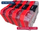 Craftsman Nano Small Versastack Compatible Stackable Plastic Storage Cases 4 Pac