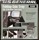 Folding Side Tray For 4 Drawer Tech Cart Black U.S. GENERAL (SIDE TRAY ONLY)