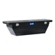 UWS Gloss Black 69in Deep Angled Truck Tool Box, Low Profile TBSD-69-A-LP-B
