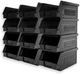 Plastic Storage Bins, Hanging, Stackable, Storage Organizer Bin for Warehouses,