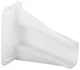 Prime-Line R7240 Drawer Track Backplate 2-9/16 in W Nylon Raw 7622731