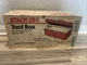 Stack-On 16" Flat Tool Box No. R-316 W/ Tray 16"x 7.5"x 7" Brand New