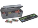 Plano 26IN Shallow Grab N Go Tool Box Silver Gray Durable Storage Organizer