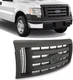 Front Bumper Grille Grill Fit for 2009-2014 Ford F150 XL Model Front Black Shell