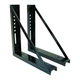 Buyers Products 1701006B 18X18 Inch Bolted Black Formed Steel Mounting Brackets