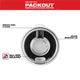 Milwaukee 48-22-8393L Milwaukee Tool PACKOUT 30oz Tumbler Lid
