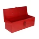 Angoily Portable 15.35 Inch Sheet Metal Toolbox Lightweight Tool Storage Box ...