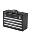 VEVOR Tool Box 20.5-inch Portable Metal Tool Box 4 Drawers Tool Organizer Black