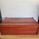 MBC 2 Drawer Middle Mid Intermediate Tool Box Chest Red MB-413 Vtg 1960 USA