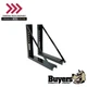 Buyers Products 1701005, 18x18" Welded Black Structural Steel Mounting Brackets