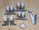 Lot Steel White Nylon Drawer HW Prime-Line (3)7147 (1)7261 (1)7141 Onward 995