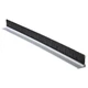 Tanis RPVC331072 Stapled Set Strip Brush, PVC, Length 72 In