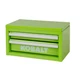 KOBALT Mini Tool Box- 2 -Drawer Green Steel Tool Box- 54420- w/ Top Compartment
