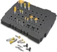 POWERTEC Router Bit Storage, Drill Organizer Tray for 1/2", "1/4, Black 
