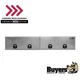 Buyers Products 1701770, 18x16x96" Diamond Tread Aluminum Topsider Truck Box