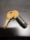 STEELCASE FR320 KEY SET OF 2 KEYS WITH LOCK CORE NATIONAL OFFICE FILE CABINET