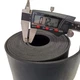 Rubber Sheet Warehouse .125" (1/8") Thick x 2" Wide x 10' x 10', black 