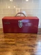 Stack On R-516-2 Classic RED Steel 16" Tool Case Handheld Carry On Tool BOX