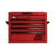 Homak RD02027401 27 in. RS Pro 4-Drawer Top Chest - Red New