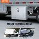 VEVOR Underbody Truck Box, 24"&times;14"&times;16" Pickup Storage Box, Heavy Duty Aluminum D