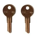 (2) UWS Dewalt  Tool Box Replacement Keys Pre-Cut To Your Key Code CH501 