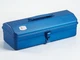 TOYO Steel Y-350 B Tool Box Blue Single Lid Steel Toolbox Japan Made