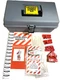 BRADY PRINZING lockout and tagout saftey kit LKX-TKLBOX. Y382910***
