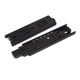 Btibpse Furniture 6-inch Length Full Extension Drawer Slides 6 Inch, Black 