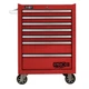Homak RD04027702 27 in. Pro 2 Series 7-Drawer Roller Cabinet (Red) New