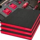 ONREVA Tool Box Foam, 3Pack 24x24x2 inch, Foam Inserts for Cases, Polyethylen...