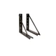 Buyers Black Carbon Steel 18" Truck Tool Box Mounting Brackets Pair 1701005