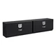 UWS TBTS-96-BLK 96 BLACK TOP SIDER 2 DOOR TOOL BOX; 12.5 CUBIC FEET