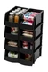 IRIS USA Medium Stackable Storage Bins, 8-Pack, 11"L x 6"W x 5"H, |... Fast Ship