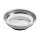 2pc ATD 8760 Stainless Steel Magnetic Parts Tray - Round