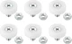PATIKIL 19mm Drawer Rollers, 6 Pack Plastic Drawer Pulley Replacement Wheels ...