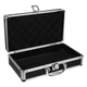 COHEALI 11.81" Black Aluminum Alloy Tool Box, Lockable Carrying Case, Portabl...