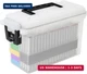 Sheffield 12635 Ammo Storage Box, Stackable .30 Cal Field Boxes, Water and Dust